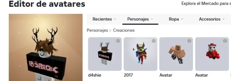 RBL2944 6.6K Robux Spend Total Account with Hamster, Dawson, Harper, Cameron, Kenneth, Woman and Custom 2017 Avatar Creations